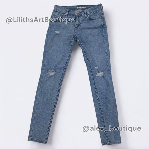 Levi's 710 Super Skinny Discontinued style Jeans(A068)-Size 28 for Women - Picture 4 of 9